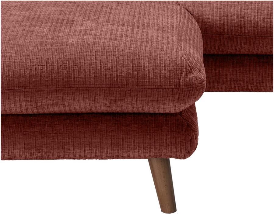 INOSIGN Hoekbank LAZIO twee verschillende pootkleuren naar keuze