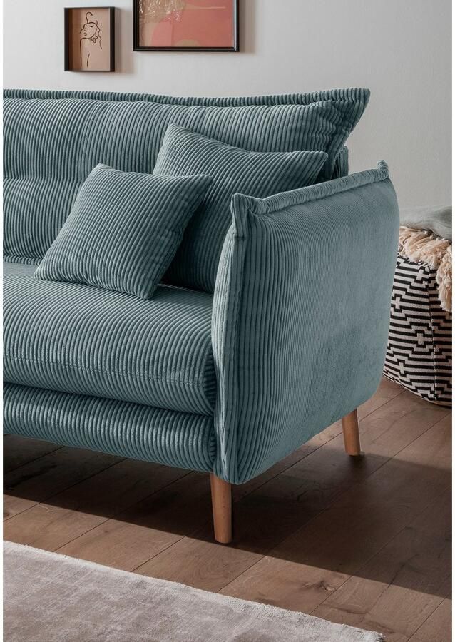 INOSIGN Hoekbank Lazio modern en comfortabel smalle armleuningen geweldige detailafwerking - Foto 2