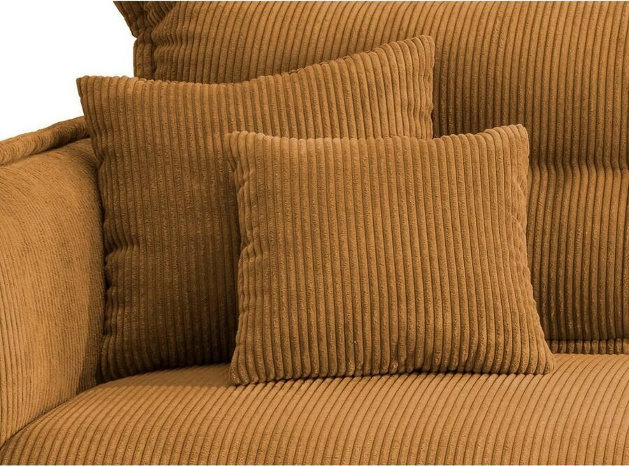 INOSIGN Hoekbank Lazio modern en comfortabel smalle armleuningen geweldige detailafwerking - Foto 3
