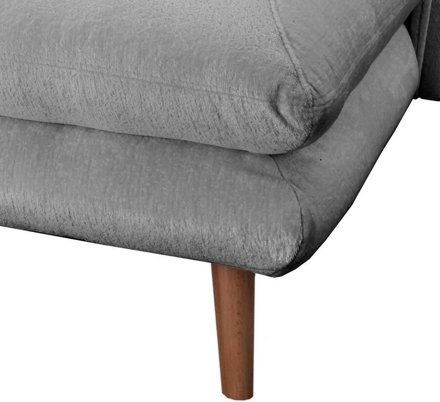 INOSIGN Hoekbank Lazio modern en comfortabel smalle armleuningen geweldige detailafwerking - Foto 2