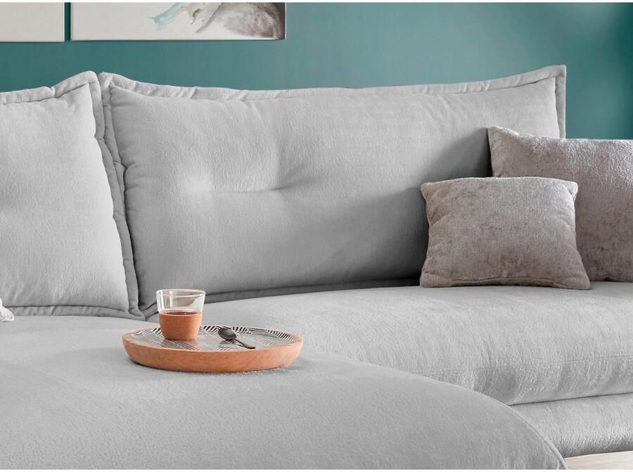 INOSIGN Hoekbank Lazio modern design comfortabel smalle armleuningen OTTO's Choice - Foto 4