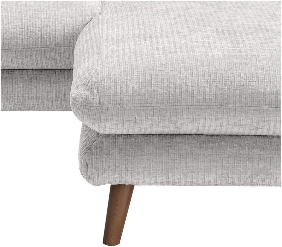 INOSIGN Hoekbank LAZIO twee verschillende pootkleuren naar keuze