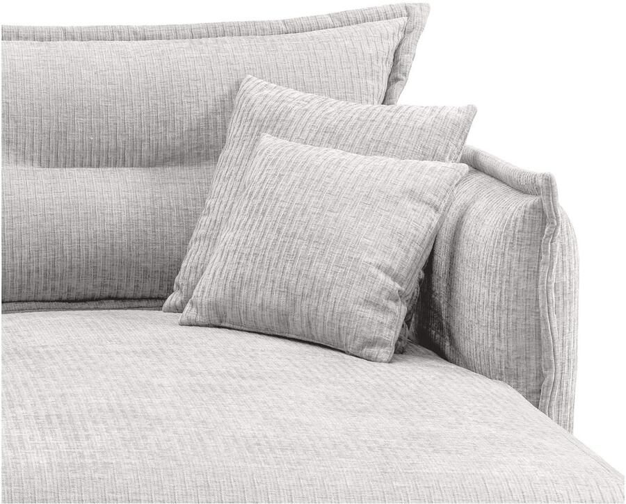 INOSIGN Hoekbank LAZIO twee verschillende pootkleuren naar keuze - Foto 2