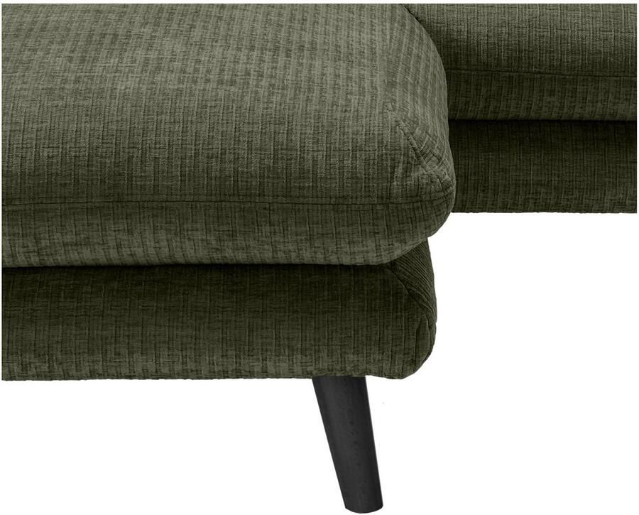 INOSIGN Hoekbank LAZIO twee verschillende pootkleuren naar keuze