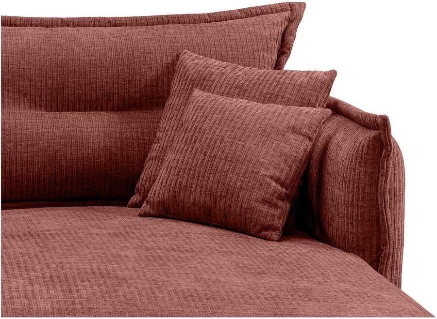 INOSIGN Hoekbank LAZIO twee verschillende pootkleuren naar keuze - Foto 2