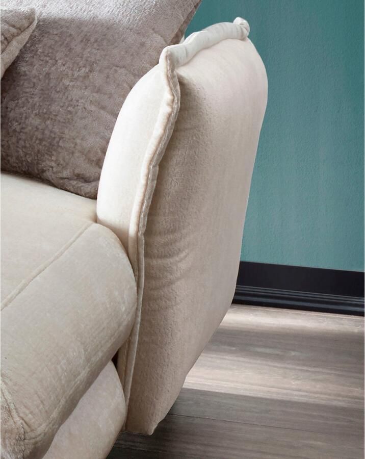 INOSIGN Hoekbank Lazio modern en comfortabel smalle armleuningen geweldige detailafwerking - Foto 4