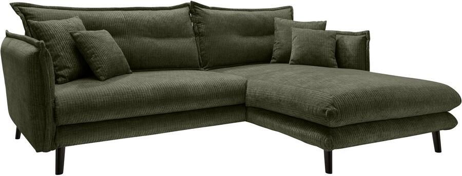 INOSIGN Hoekbank LAZIO twee verschillende pootkleuren naar keuze - Foto 4