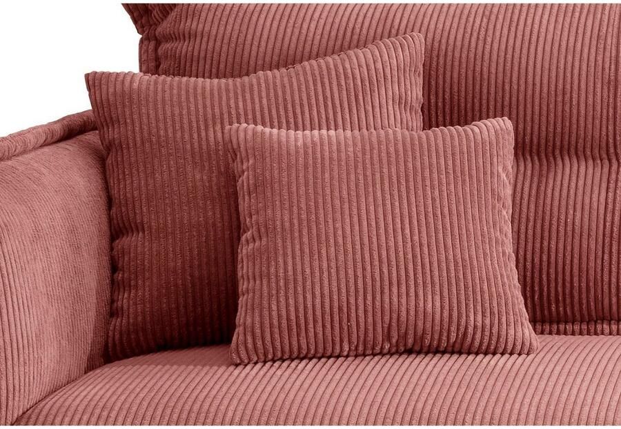 INOSIGN Hoekbank Lazio modern en comfortabel smalle armleuningen geweldige detailafwerking - Foto 3