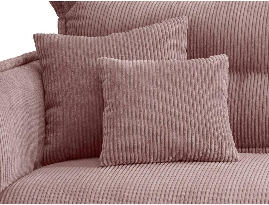 INOSIGN Hoekbank Lazio modern en comfortabel smalle armleuningen geweldige detailafwerking - Foto 3