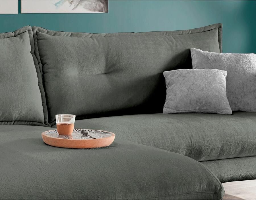 INOSIGN Hoekbank Lazio modern design comfortabel smalle armleuningen OTTO's Choice - Foto 4