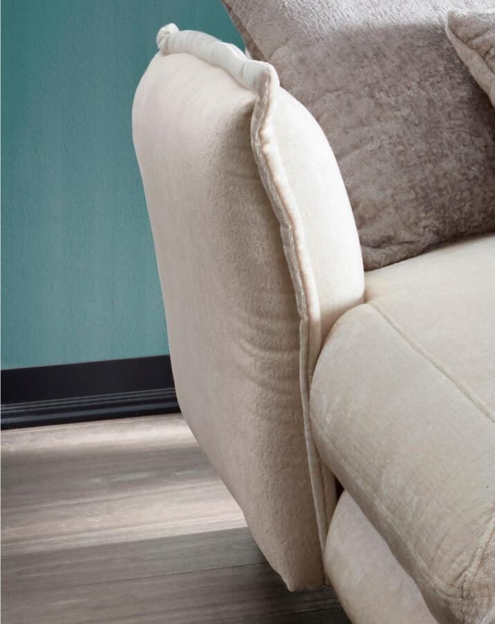 INOSIGN Hoekbank Lazio modern en comfortabel smalle armleuningen geweldige detailafwerking - Foto 5