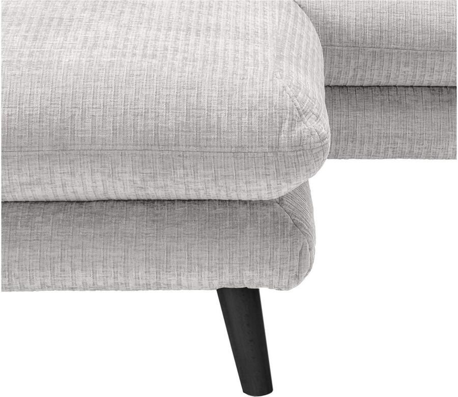 INOSIGN Hoekbank LAZIO twee verschillende pootkleuren naar keuze