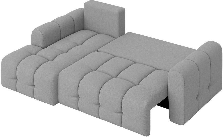 INOSIGN Hoekbank Manilla optioneel met bedfunctie B D H 265 170 91 cm L-vorm met recamiere rechts links bestelbaar golfondersteuning - Foto 2