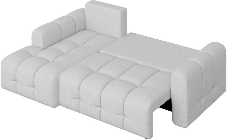 INOSIGN Hoekbank Manilla optioneel met bedfunctie B D H 265 170 91 cm L-vorm met recamiere rechts links bestelbaar golfondersteuning