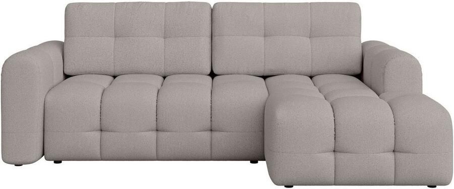 INOSIGN Hoekbank Manilla optioneel met bedfunctie B D H 265 170 91 cm L-vorm met recamiere rechts links bestelbaar golfondersteuning - Foto 6