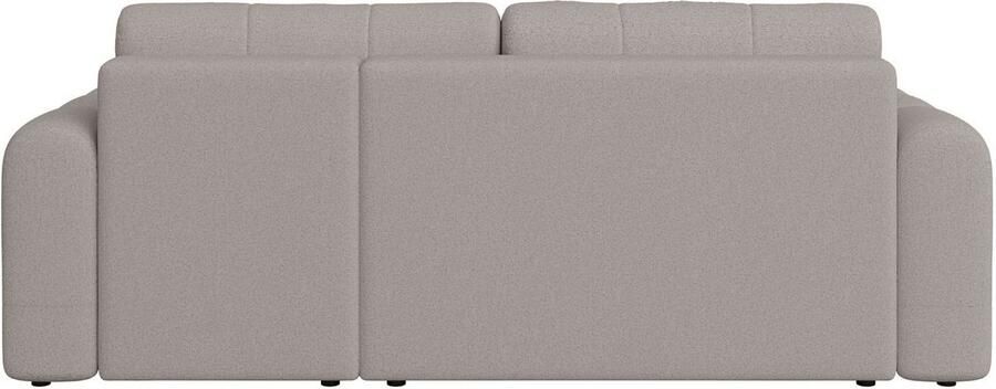 INOSIGN Hoekbank Manilla optioneel met bedfunctie B D H 265 170 91 cm L-vorm met recamiere rechts links bestelbaar golfondersteuning - Foto 7