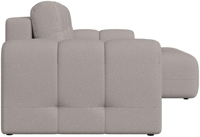 INOSIGN Hoekbank Manilla optioneel met bedfunctie B D H 265 170 91 cm L-vorm met recamiere rechts links bestelbaar golfondersteuning - Foto 3