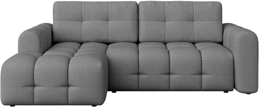 INOSIGN Hoekbank Manilla optioneel met bedfunctie B D H 265 170 91 cm L-vorm met recamiere rechts links bestelbaar golfondersteuning - Foto 6