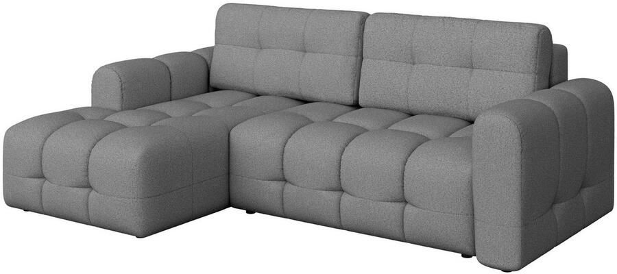 INOSIGN Hoekbank Manilla optioneel met bedfunctie B D H 265 170 91 cm L-vorm met recamiere rechts links bestelbaar golfondersteuning - Foto 5