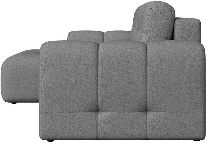 INOSIGN Hoekbank Manilla optioneel met bedfunctie B D H 265 170 91 cm L-vorm met recamiere rechts links bestelbaar golfondersteuning - Foto 3