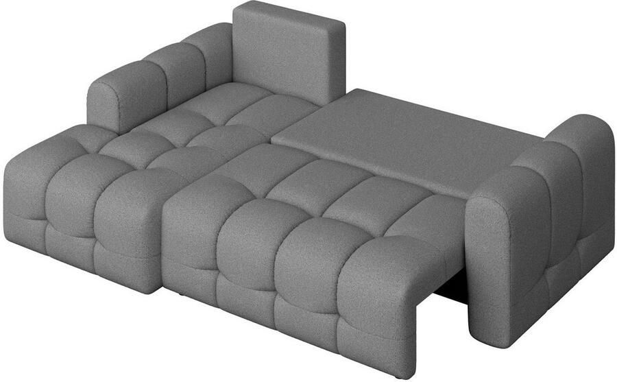 INOSIGN Hoekbank Manilla optioneel met bedfunctie B D H 265 170 91 cm L-vorm met recamiere rechts links bestelbaar golfondersteuning - Foto 2