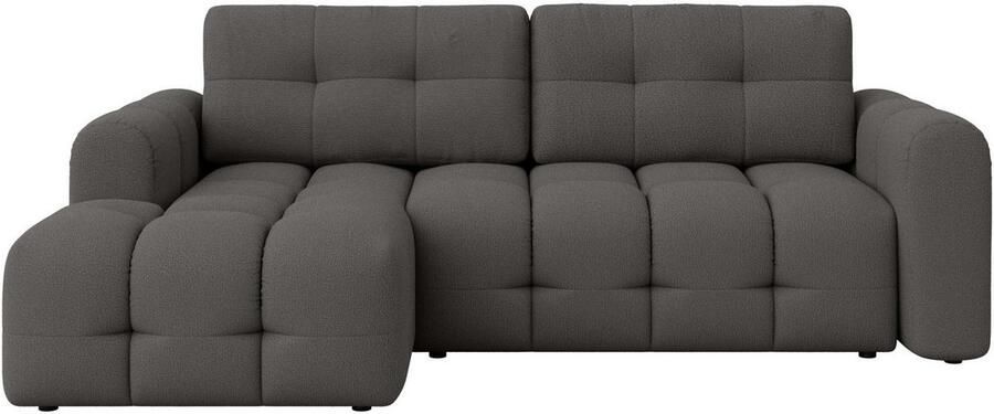 INOSIGN Hoekbank Manilla optioneel met bedfunctie B D H 265 170 91 cm L-vorm met recamiere rechts links bestelbaar golfondersteuning - Foto 6