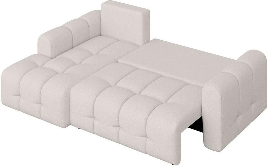 INOSIGN Hoekbank Manilla optioneel met bedfunctie B D H 265 170 91 cm L-vorm met recamiere rechts links bestelbaar golfondersteuning - Foto 2