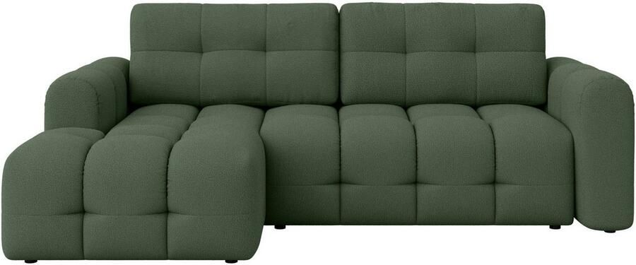 INOSIGN Hoekbank Manilla optioneel met bedfunctie B D H 265 170 91 cm L-vorm met recamiere rechts links bestelbaar golfondersteuning - Foto 6