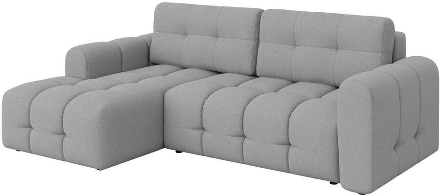 INOSIGN Hoekbank Manilla optioneel met bedfunctie B D H 265 170 91 cm L-vorm met recamiere rechts links bestelbaar golfondersteuning - Foto 5