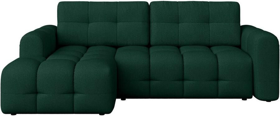 INOSIGN Hoekbank Manilla optioneel met bedfunctie B D H 265 170 91 cm L-vorm met recamiere rechts links bestelbaar golfondersteuning - Foto 6