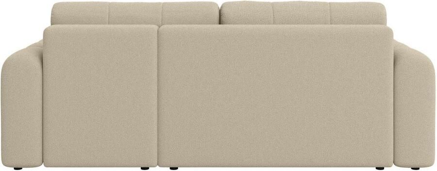 INOSIGN Hoekbank Manilla optioneel met bedfunctie B D H 265 170 91 cm L-vorm met recamiere rechts links bestelbaar golfondersteuning - Foto 6