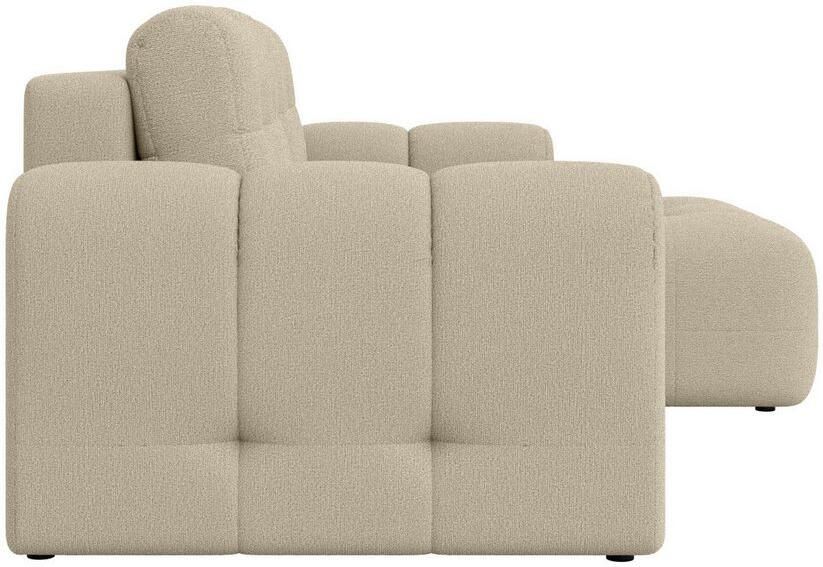 INOSIGN Hoekbank Manilla optioneel met bedfunctie B D H 265 170 91 cm L-vorm met recamiere rechts links bestelbaar golfondersteuning - Foto 2