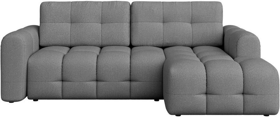 INOSIGN Hoekbank Manilla optioneel met bedfunctie B D H 265 170 91 cm L-vorm met recamiere rechts links bestelbaar golfondersteuning - Foto 6