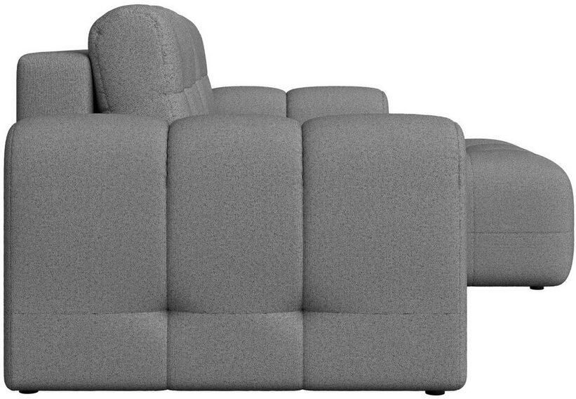 INOSIGN Hoekbank Manilla optioneel met bedfunctie B D H 265 170 91 cm L-vorm met recamiere rechts links bestelbaar golfondersteuning - Foto 3