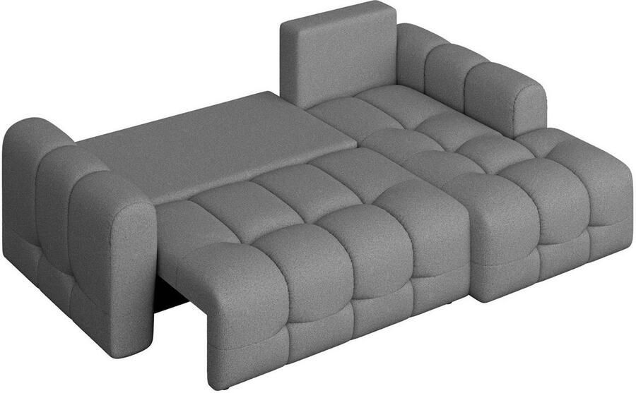 INOSIGN Hoekbank Manilla optioneel met bedfunctie B D H 265 170 91 cm L-vorm met recamiere rechts links bestelbaar golfondersteuning - Foto 2