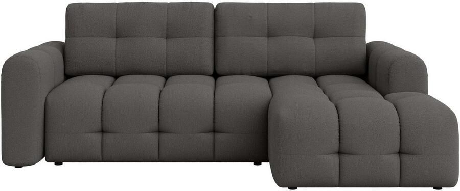 INOSIGN Hoekbank Manilla optioneel met bedfunctie B D H 265 170 91 cm L-vorm met recamiere rechts links bestelbaar golfondersteuning - Foto 6