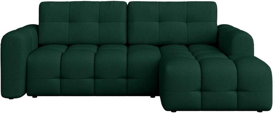 INOSIGN Hoekbank Manilla optioneel met bedfunctie B D H 265 170 91 cm L-vorm met recamiere rechts links bestelbaar golfondersteuning - Foto 6