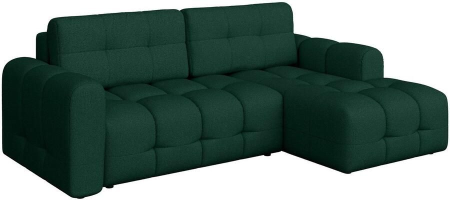 INOSIGN Hoekbank Manilla optioneel met bedfunctie B D H 265 170 91 cm L-vorm met recamiere rechts links bestelbaar golfondersteuning - Foto 5