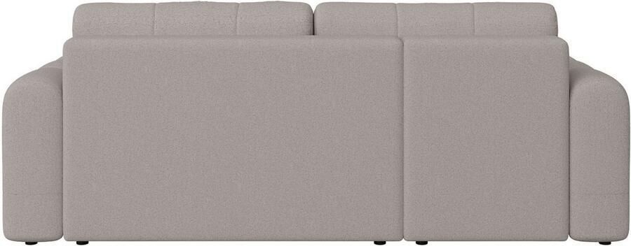 INOSIGN Hoekbank Manilla optioneel met bedfunctie B D H 265 170 91 cm L-vorm met recamiere rechts links bestelbaar golfondersteuning - Foto 6