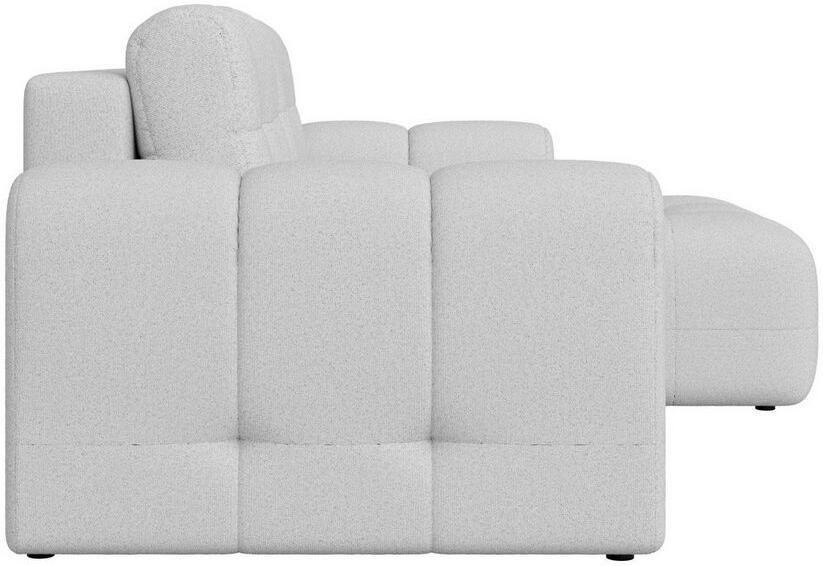 INOSIGN Hoekbank Manilla optioneel met bedfunctie B D H 265 170 91 cm L-vorm met recamiere rechts links bestelbaar golfondersteuning - Foto 3