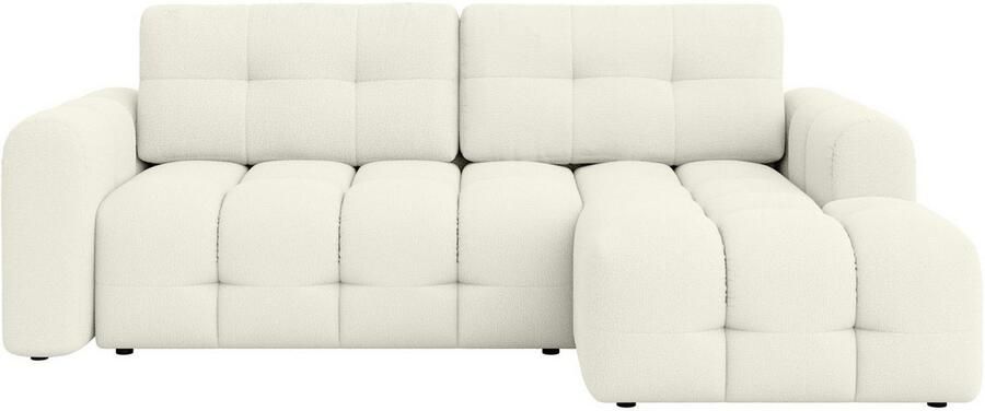 INOSIGN Hoekbank Manilla optioneel met bedfunctie B D H 265 170 91 cm L-vorm met recamiere rechts links bestelbaar golfondersteuning - Foto 6