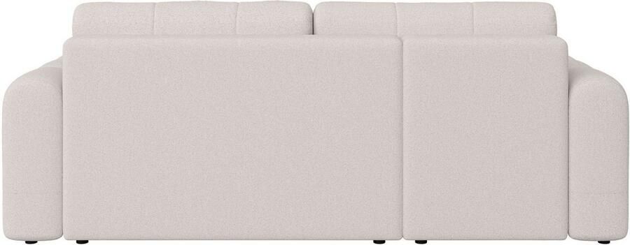 INOSIGN Hoekbank Manilla optioneel met bedfunctie B D H 265 170 91 cm L-vorm met recamiere rechts links bestelbaar golfondersteuning - Foto 7