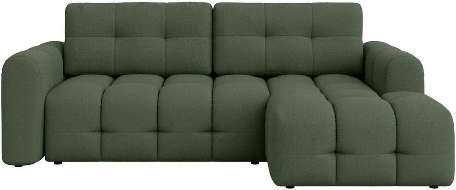 INOSIGN Hoekbank Manilla optioneel met bedfunctie B D H 265 170 91 cm L-vorm met recamiere rechts links bestelbaar golfondersteuning - Foto 6