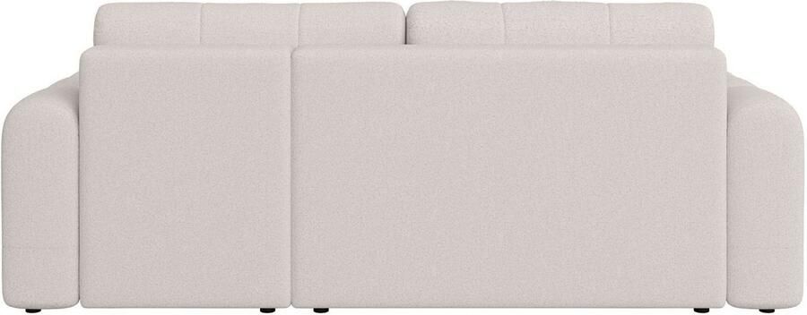 INOSIGN Hoekbank Manilla optioneel met bedfunctie B D H 265 170 91 cm L-vorm met recamiere rechts links bestelbaar golfondersteuning - Foto 7