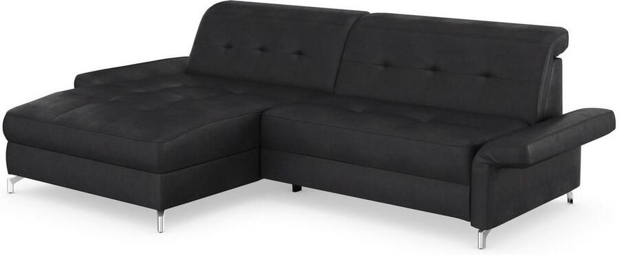 INOSIGN Hoekbank Maredo L-vorm Binnenvering naar keuze ook met verstelbare armleuningen en hoofdbord - Foto 7