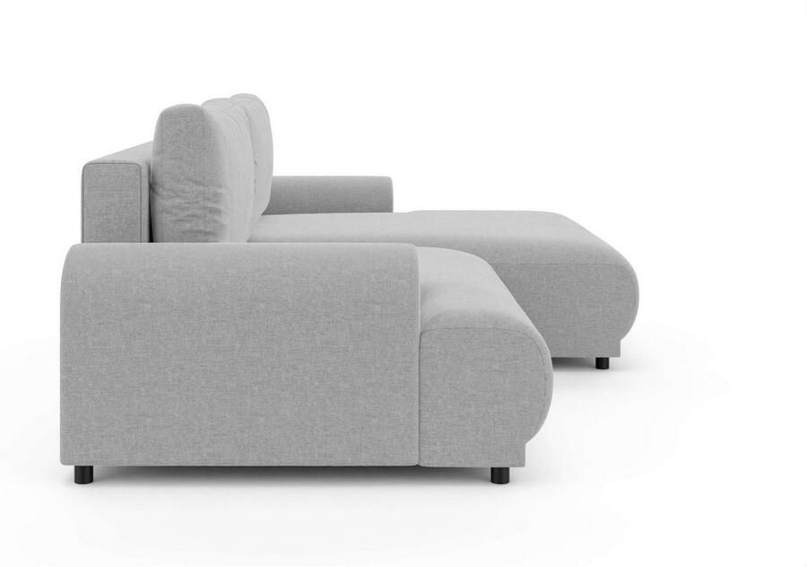 INOSIGN Hoekbank Marsby met bedfunctie en bedlade afmetingen: B H D 242 65 145 cm