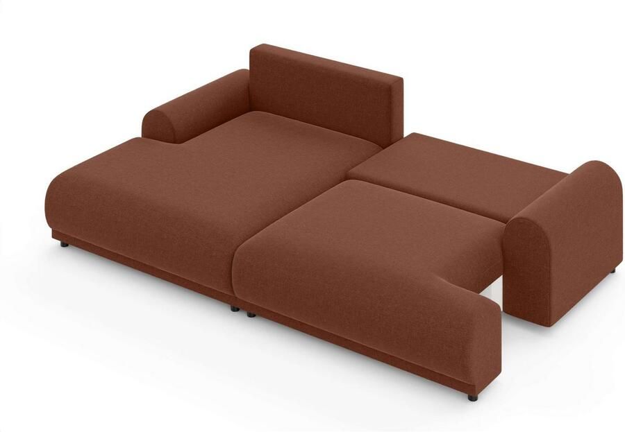 INOSIGN Hoekbank Marsby met bedfunctie en bedlade afmetingen: B H D 242 65 145 cm - Foto 2