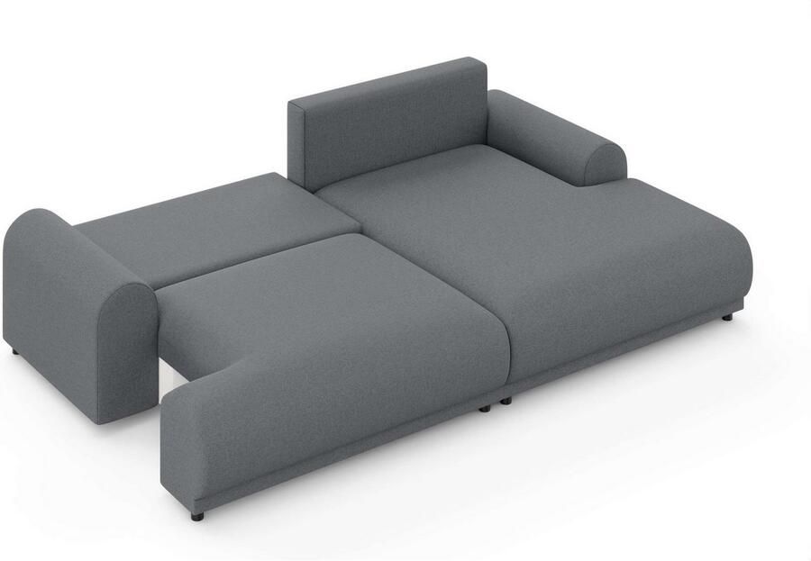 INOSIGN Hoekbank Marsby met bedfunctie en bedlade afmetingen: B H D 242 65 145 cm - Foto 3