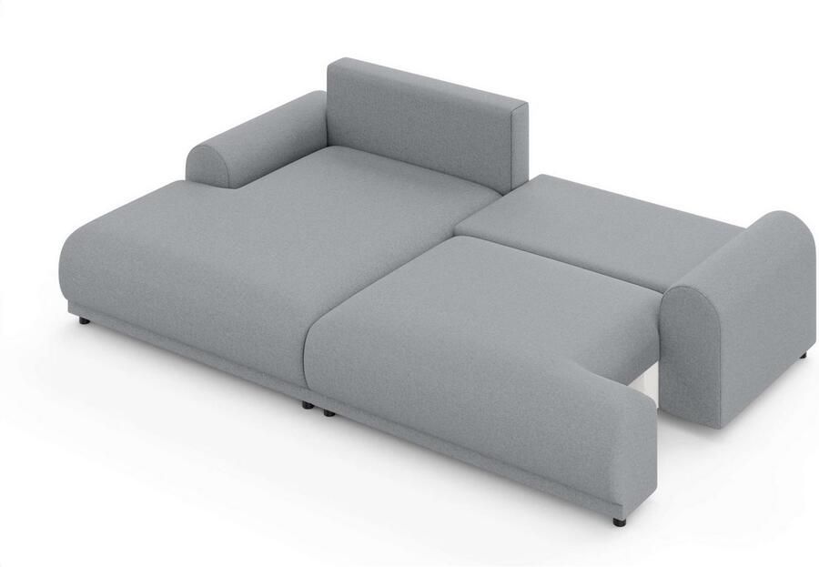 INOSIGN Hoekbank Marsby met bedfunctie en bedlade afmetingen: B H D 242 65 145 cm - Foto 2