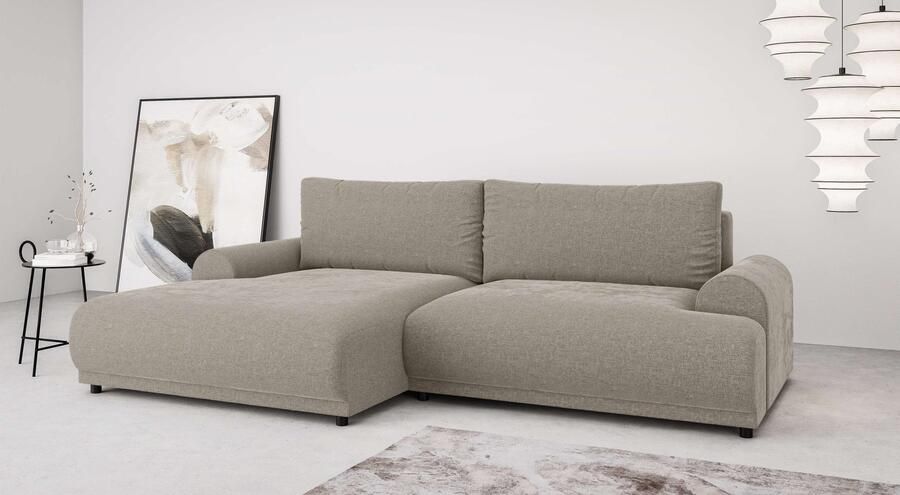 INOSIGN Hoekbank Marsby met bedfunctie en bedlade afmetingen: B H D 242 65 145 cm - Foto 8